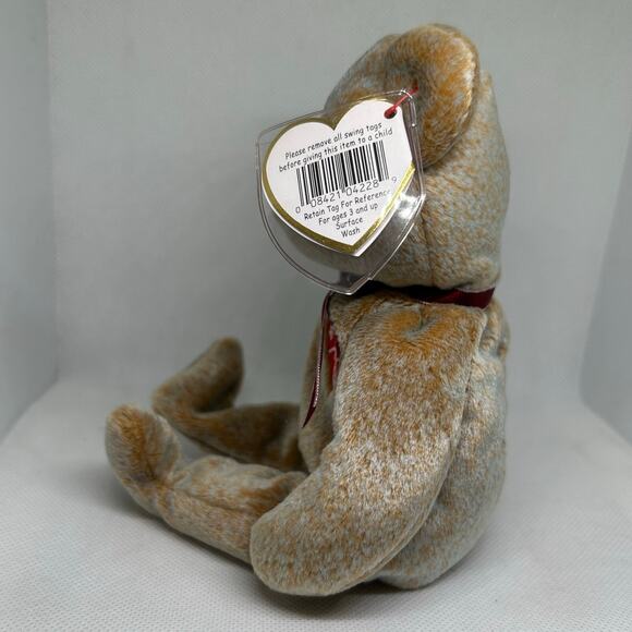 TY BEANIE BABIES 1999 SIGNATURE BEAR Plush Stuffed Animal - Picture 2 of 5